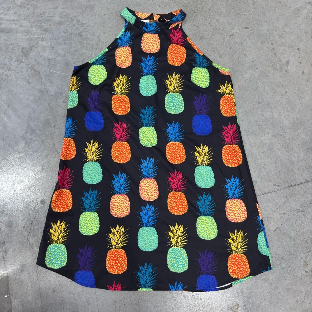 SHEIN | L Pineapple multicolor dress